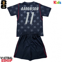 Verenigde Staten Brenden Aaronson #11 Uit tenue Kids WK 2026 Korte Mouw (+ Korte broeken)